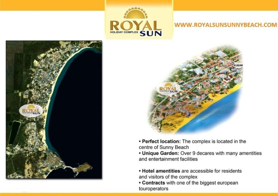 Royal Sun Holiday Apartments Солнечный берег Экстерьер фото